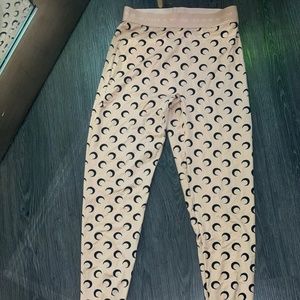 Marine Serre Allover Moon Printed Leggings